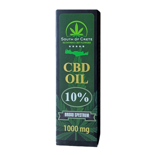 10% Broad Sprectrum - Cbd Oil - South Of Crete