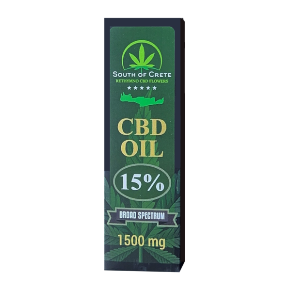 15% Broad Sprectrum - Cbd Oil - South Of Crete