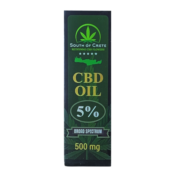5% Broad Sprectrum - Cbd Oil - South Of Crete